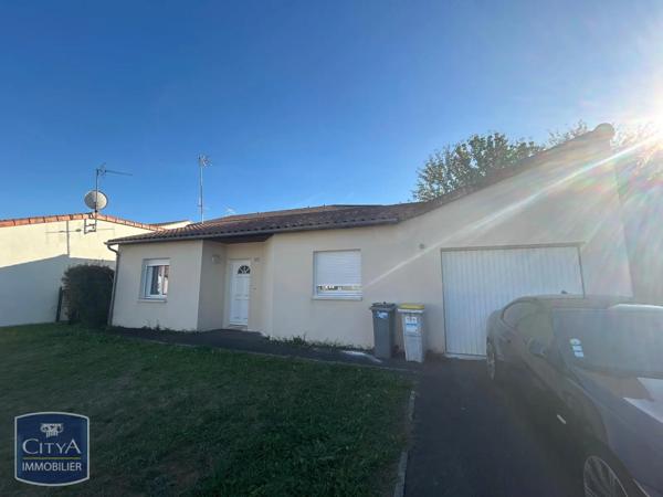 Maison à louer 3 pièces 69.56m² Buxerolles (86180)