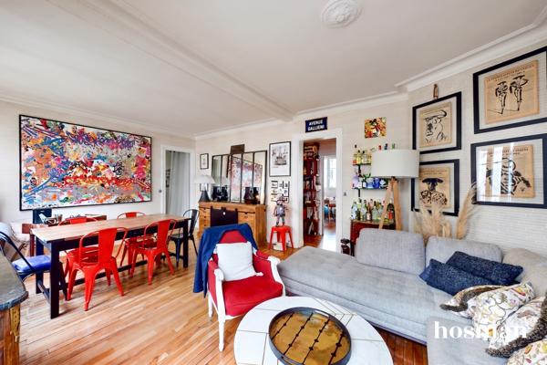 Coup de coeur ! 4 pièces traversant avec charme de l'ancien - Quartier Bécon Les Bruyères - Avenue Gallieni, Courbevoie