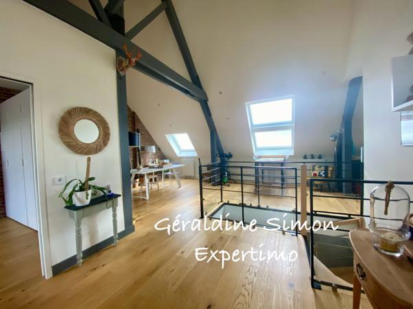 Douai (59500) HYPER CENTRE DOUAI, APPARTEMENT T4 DUPLEX de 139 m2 + PARKING SECURISE