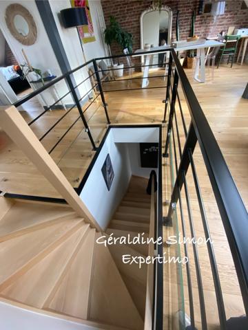 Douai (59500) HYPER CENTRE DOUAI, APPARTEMENT T4 DUPLEX de 139 m2 + PARKING SECURISE