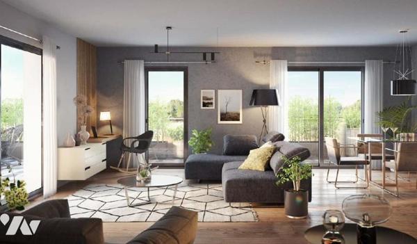 Carquefou - T4 neuf en duplex et rez-de-jardin