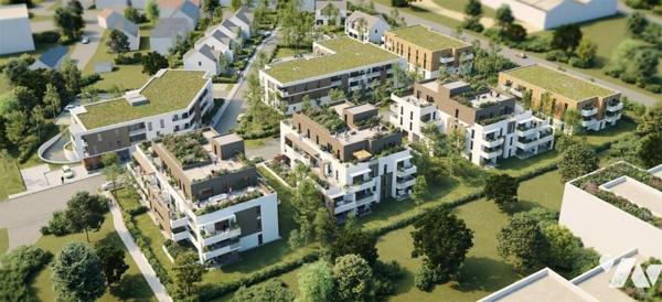 Carquefou - T4 neuf en duplex et rez-de-jardin
