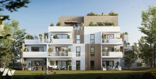 Carquefou - T4 neuf en duplex et rez-de-jardin