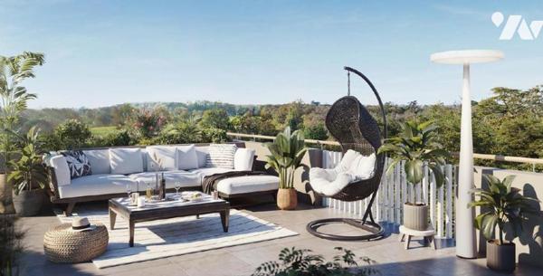 Carquefou - T4 neuf en duplex et rez-de-jardin