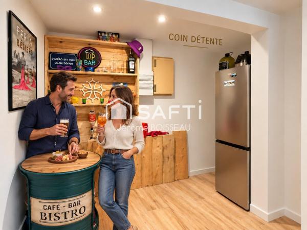 LES ROUSSES — Appartement rénové de 72 m², 2 chambres, cave et 2 parkings