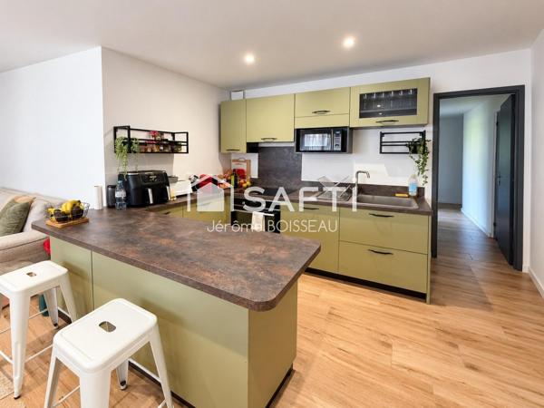 LES ROUSSES — Appartement rénové de 72 m², 2 chambres, cave et 2 parkings