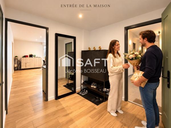 LES ROUSSES — Appartement rénové de 72 m², 2 chambres, cave et 2 parkings