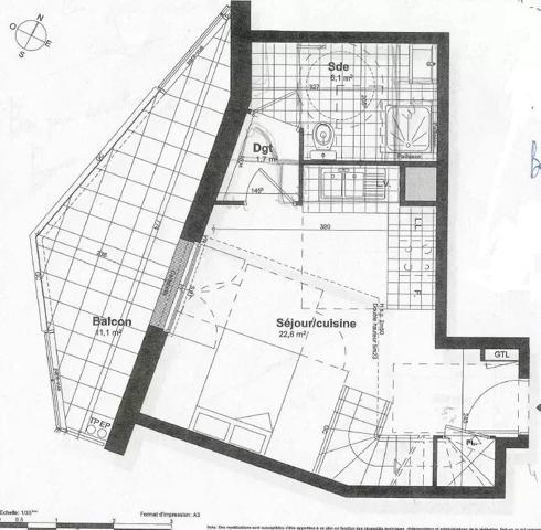 Location Appartement 2 pièces 48 m2 à Asnières-sur-Seine