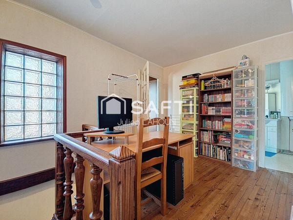 Maison 4 chambres, jardin et garage