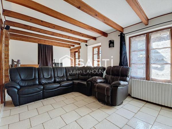 Maison 4 chambres, jardin et garage