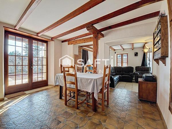 Maison 4 chambres, jardin et garage