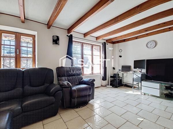 Maison 4 chambres, jardin et garage