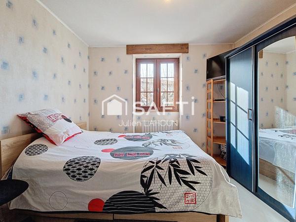 Maison 4 chambres, jardin et garage