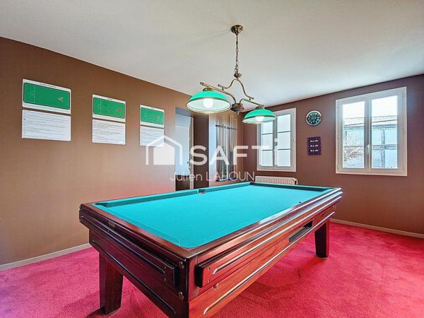 Maison 4 chambres, jardin et garage