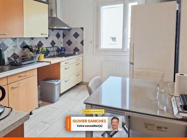 Appartement T4 - Parking sécurisé - Cave – Secteur Oradou