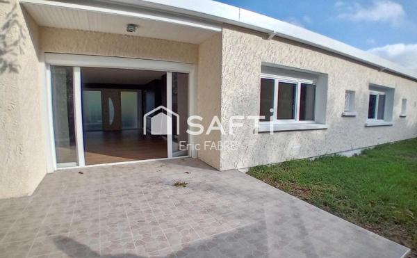 Maison plain-pied 182 m2 4 chambres, Parking