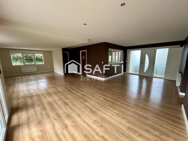 Maison plain-pied 182 m2 4 chambres, Parking
