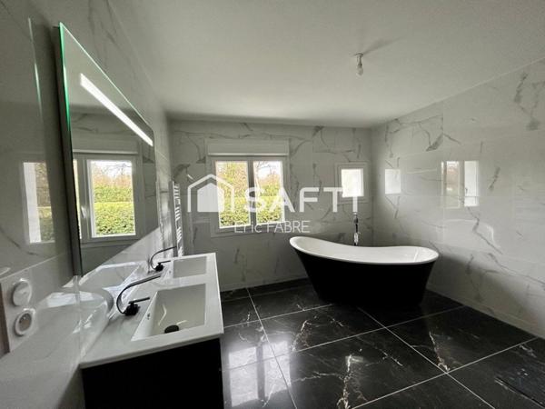 Maison plain-pied 182 m2 4 chambres, Parking