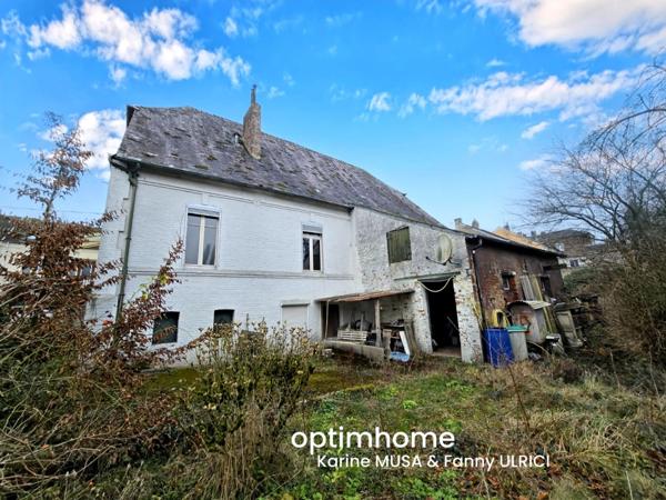 HIRSON (02) - 🏡 Vente maison individuelle, plain-pied avec grenier aménageable 🛏️🛏️🛏️, garage 🚗 et jardin ☘️