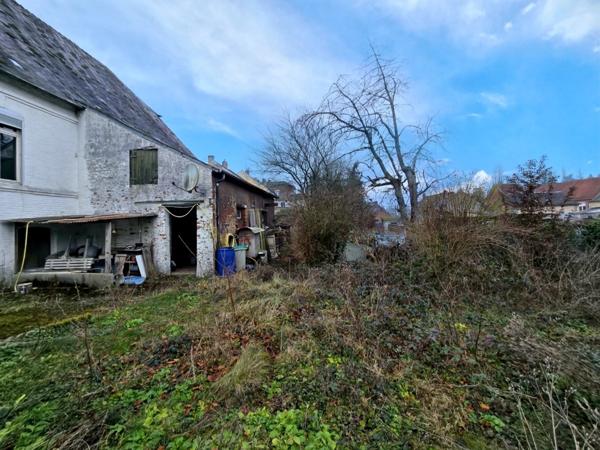 HIRSON (02) - 🏡 Vente maison individuelle, plain-pied avec grenier aménageable 🛏️🛏️🛏️, garage 🚗 et jardin ☘️