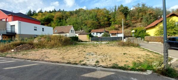 Beau terrain viabilisé de 3.64 ares, Wisches