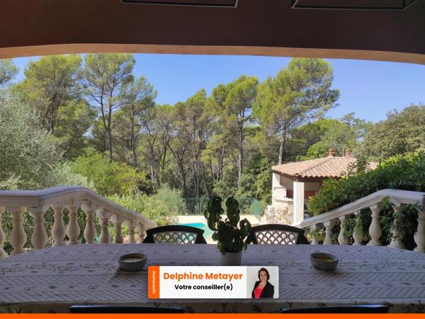 LORGUES — Propriété Provençale d'exception, vue panoramique, T2 indépendant & piscine
