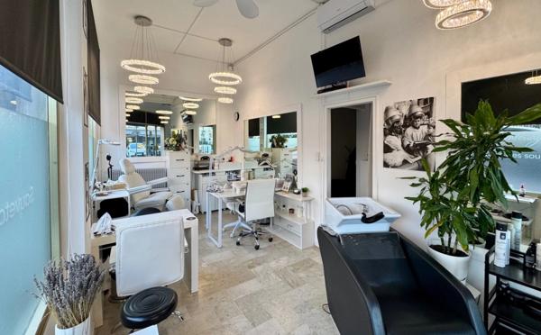 FONDS DE COMMERCE – SALON DE COIFFURE, ONGLES ET SOINS ESTHÉTIQUES – LE CANNET (06)