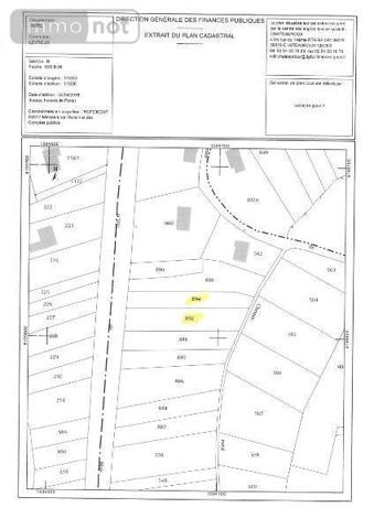 Terrain à Batir à vendre à Levroux dans l'Indre (36110), ref : 36019/704