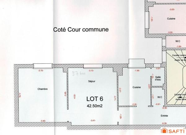 Appartement T2 au calme et proche du RER