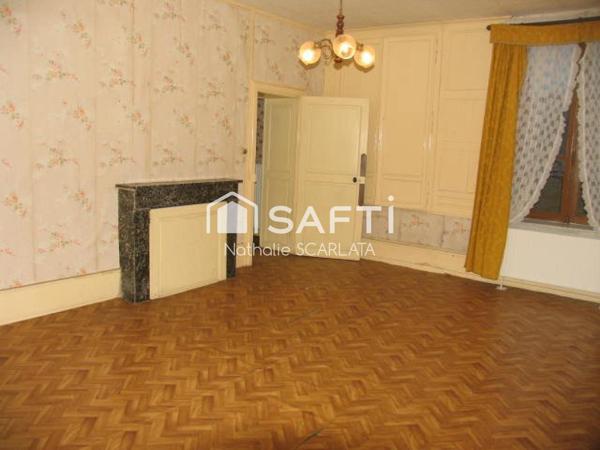 MAISON en PIERRE avec jardin, remise, grenier aménageable et cave