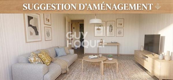 Appartement Montpellier 3 pièce(s) dernier étage + garage fermé et cave