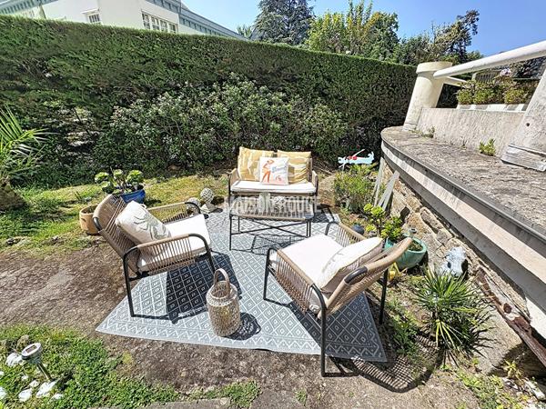 Appartement 81 m² avec terrasse et jardin en hyper-centre de Dinard