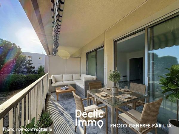 Vente appartement Saint laurent du var, 56m² 2 pièces 279 000€ avec garage