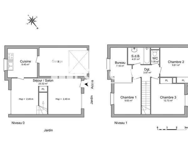 Location Maison 4 pièces 83.4 m² - RUE FREDERIC MISTRAL Villenave D'ornon 33140