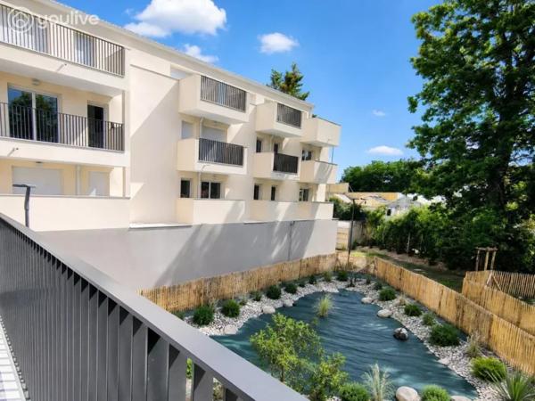 CHALLANS – T2 NEUF JAMAIS HABITÉ, BALCON SUR PARC ET PARKING EN SOUS-SOL