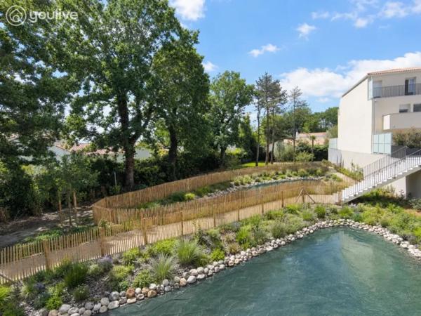 CHALLANS – T2 NEUF JAMAIS HABITÉ, BALCON SUR PARC ET PARKING EN SOUS-SOL