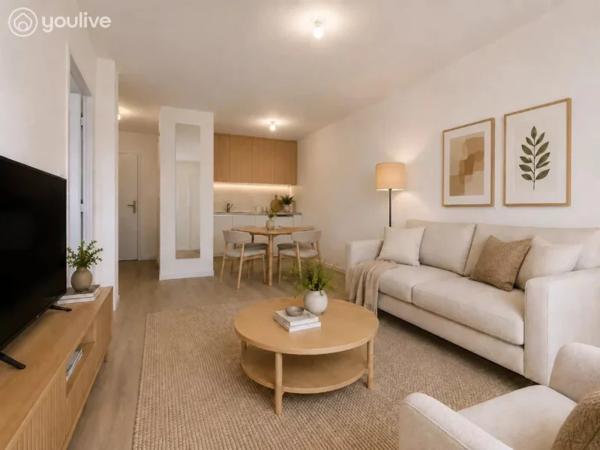 CHALLANS – T2 NEUF JAMAIS HABITÉ, BALCON SUR PARC ET PARKING EN SOUS-SOL