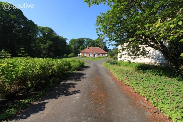 Propriété sur un terrain de 12888 m² comprenant 2 habitations (185m² et 75 m²)
