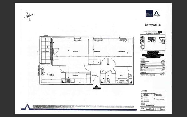 Appartement
         3 pièces
        - 69 m² Exclusivité 349 900 € *