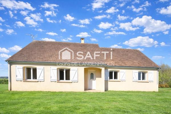 COUP DE CŒUR – PAVILLON DE PLAIN-PIED AVEC BEAU TERRAIN ET FORT POTENTIEL