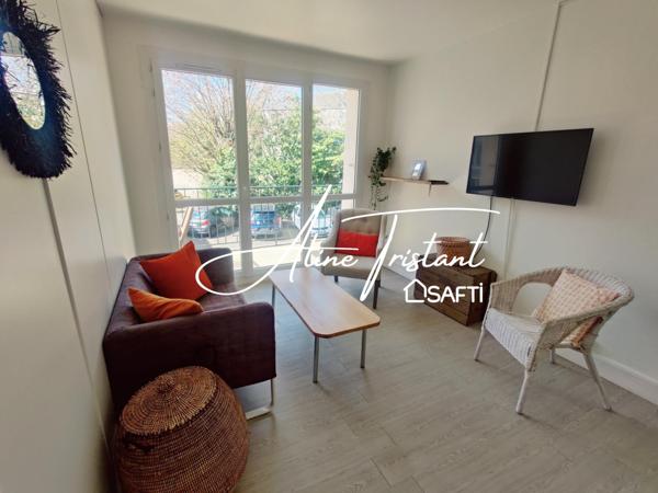 Appartement F2 - 1 chambre - Balcon coté jardin Sud Ouest