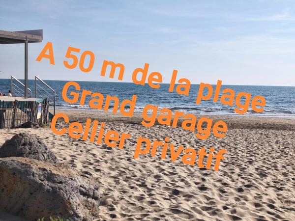 Studio cabine climatisé - Grand garage et cellier