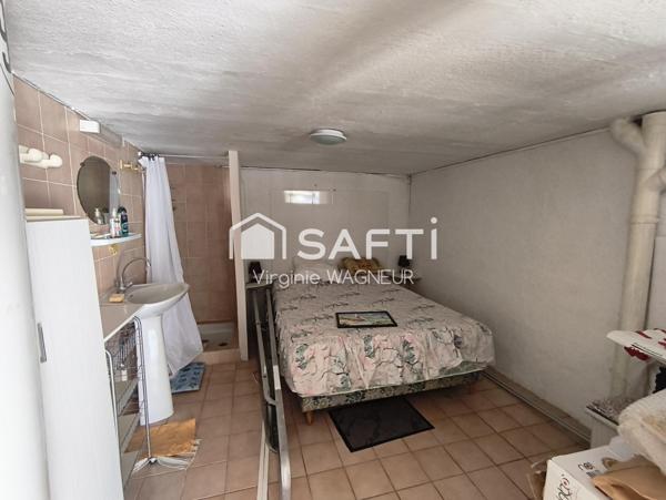 Studio cabine climatisé - Grand garage et cellier