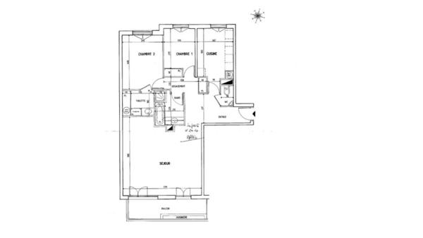 Appartement à vendre 3 pièces 85 m² Issy-les-Moulineaux