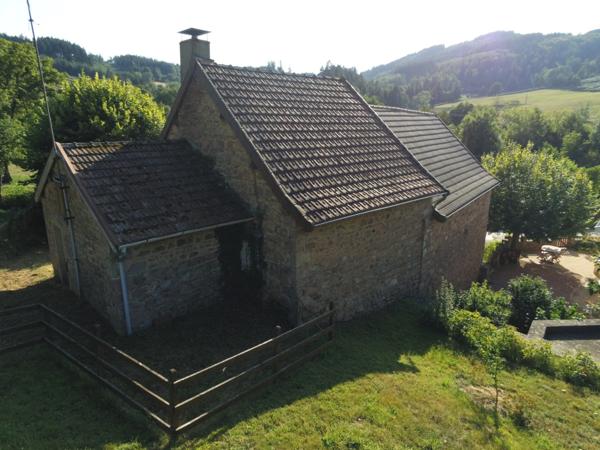 Dpt Saône et Loire (71), proche de LA CLAYETTE maison P3, 2chambres, terrain environ 1800m²