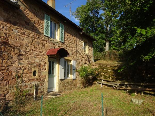 Dpt Saône et Loire (71), proche de LA CLAYETTE maison P3, 2chambres, terrain environ 1800m²
