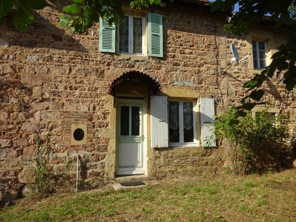 Dpt Saône et Loire (71), proche de LA CLAYETTE maison P3, 2chambres, terrain environ 1800m²