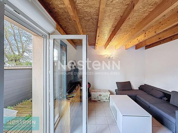 Maison 2 pièces à vendre aux des grèves de Langueux ! Ideal investissement ou premier achat, maison avec une chambre, jardin et parking avec vue sur les Grèves de Langueux !