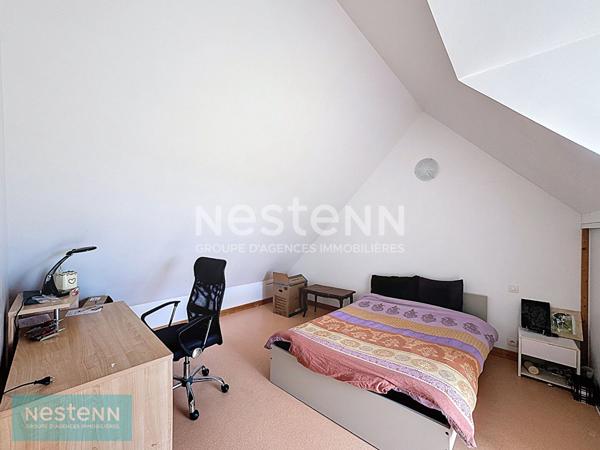 Maison 2 pièces à vendre aux des grèves de Langueux ! Ideal investissement ou premier achat, maison avec une chambre, jardin et parking avec vue sur les Grèves de Langueux !