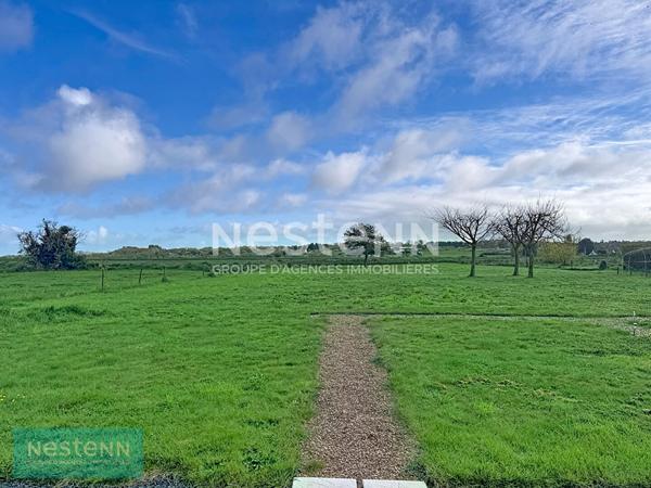 Maison 2 pièces à vendre aux des grèves de Langueux ! Ideal investissement ou premier achat, maison avec une chambre, jardin et parking avec vue sur les Grèves de Langueux !